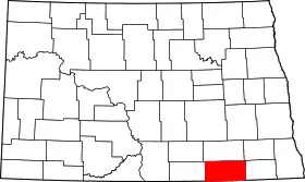 Localisation de Comté de DickeyDickey County
