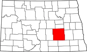 Localisation de Comté de Stutsman(Stutsman County)