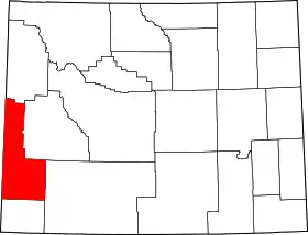Localisation de Comté de Lincoln(Lincoln County)