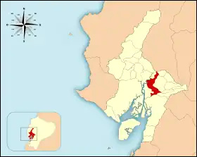 Localisation de Canton d'Yaguachi