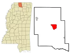 Localisation de Holly Springs