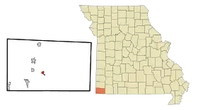 Localisation de Pineville