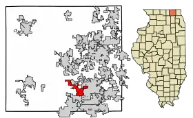 Localisation de Lakewood