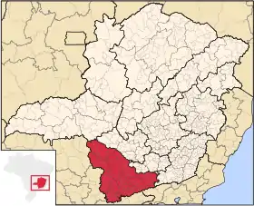 Sud et Sud-Ouest du Minas