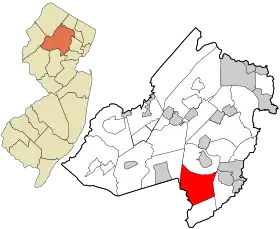 Localisation de Harding