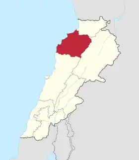 Gouvernorat du Liban-Nord