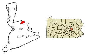 Localisation de Riverside