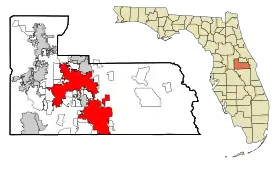 Localisation de Spring Lake