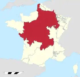 Carte de l'organisation