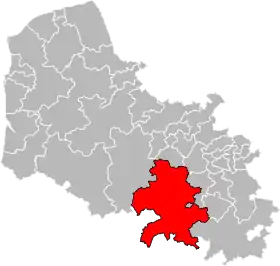 Canton d'Avesnes-le-Comte