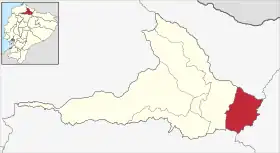 Localisation de Canton de Pimampiro