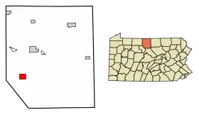 Localisation de Austin