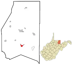 Localisation de Rowlesburg