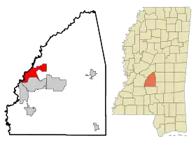 Localisation de Flowood