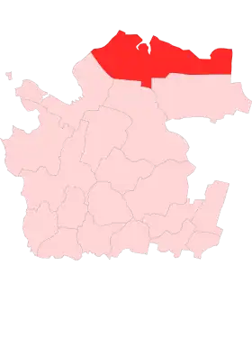 Localisation de Raïon de Mezen