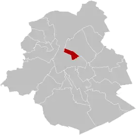 Localisation de Saint-Josse-ten-Noode