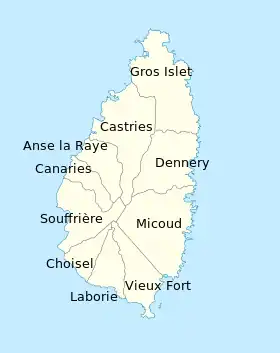 District d'Anse-la-Raye