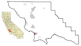 Localisation de Grover Beach