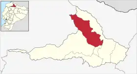 Localisation de Canton de San Miguel de Urcuquí