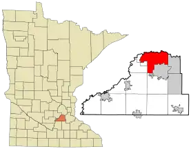 Localisation de Shakopee