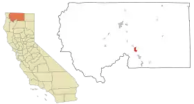 Localisation de Weed