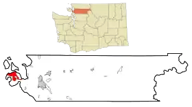 Localisation de Anacortes