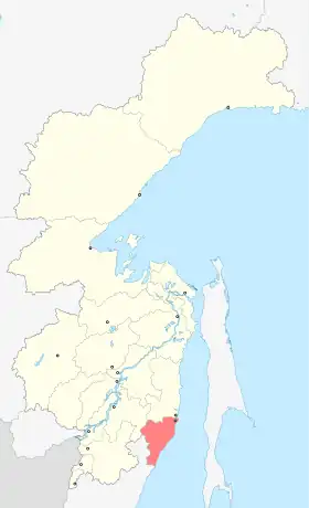 Localisation de Raïon de Sovetskaïa Gavan