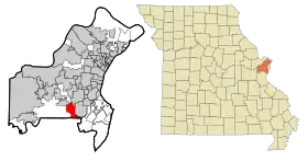 Localisation de Ville de Fenton