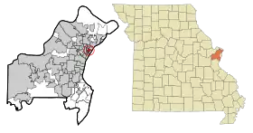 Localisation de Northwoods