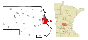 Localisation de Saint Cloud