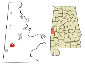 Localisation de York