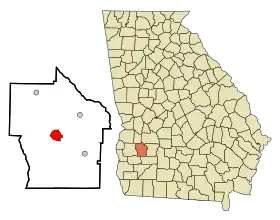 Localisation de Dawson