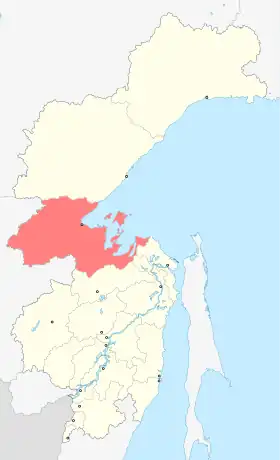 Localisation de Raïon de Tougour-et-Tchoumikan