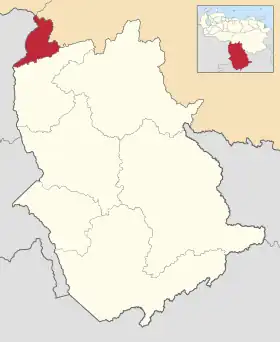 Localisation de Atures