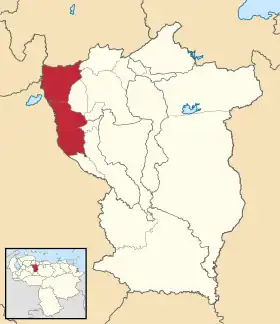 Localisation de Anzoátegui