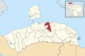 Localisation de Colina