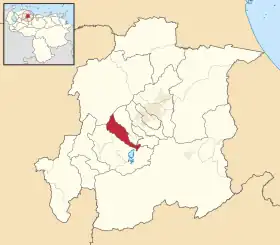 Localisation de Arístides Bastidas
