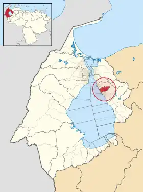 Localisation de Simón Bolívar