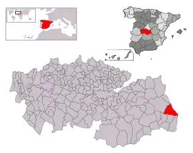 Localisation de Villanueva de Alcardete