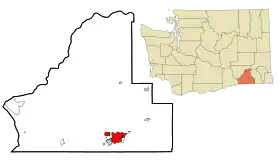 Localisation de Walla Walla