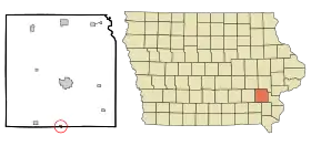 Localisation de Coppock