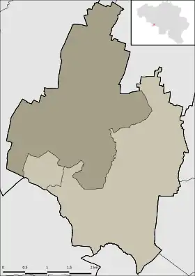 Localisation de Wasmes