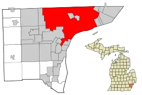 Localisation de Détroit