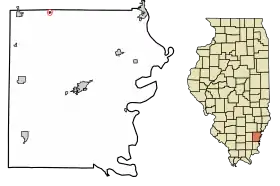 Localisation de Burnt Prairie