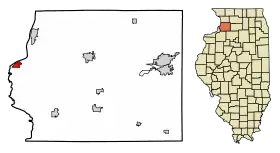 Localisation de Albany