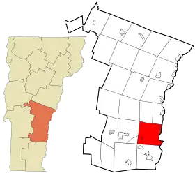 Localisation de Weathersfield