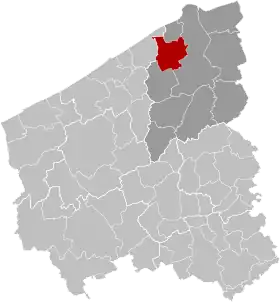 Localisation de Zuyenkerque