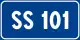 Image illustrative de l’article Route nationale 101 (Italie)