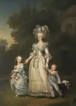 La reine Marie Antoinette (1785), Stockholm, Nationalmuseum.