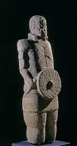 Guerrier gallécien, Culture des castros, Ier&nbsp;siècle apr. J.-C.